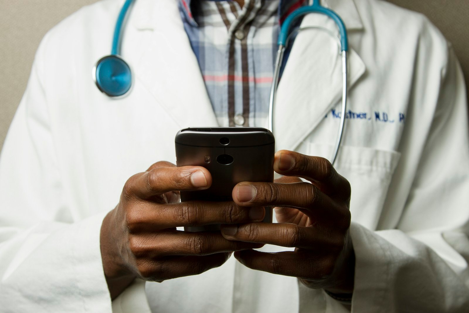 Doctor reviewing preventive health care plan